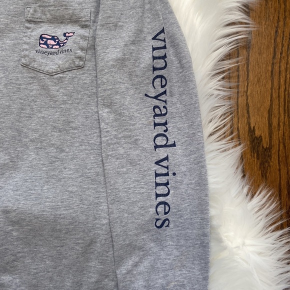 Cute Vineyard Vines girls signature long sleeve tee - Picture 3 of 7